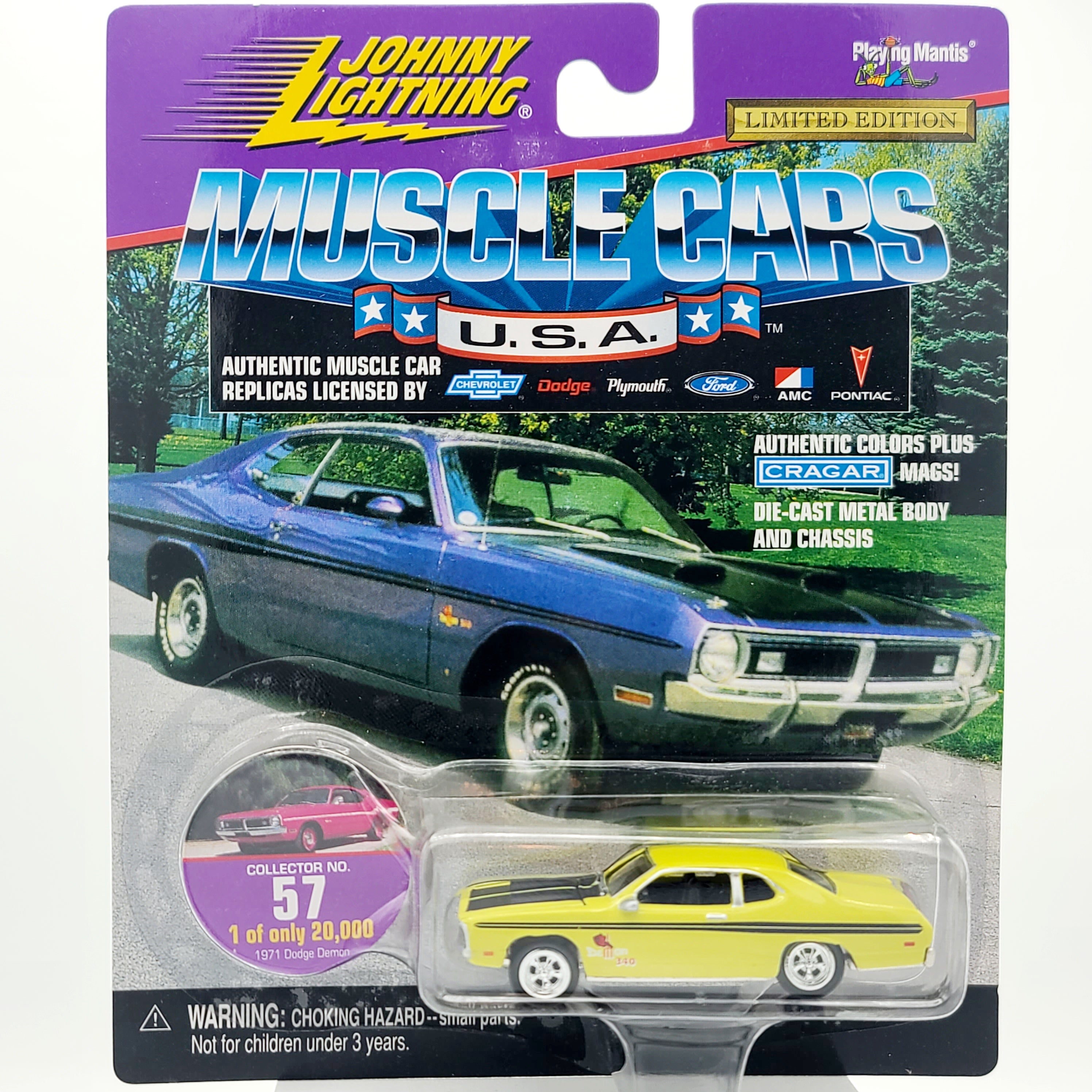 Johnny Lightning '71 Dodge Demon #57 - 1:64 (1999 Muscle Cars USA)